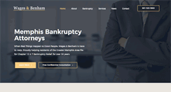 Desktop Screenshot of memphistnbankruptcy.com