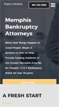 Mobile Screenshot of memphistnbankruptcy.com